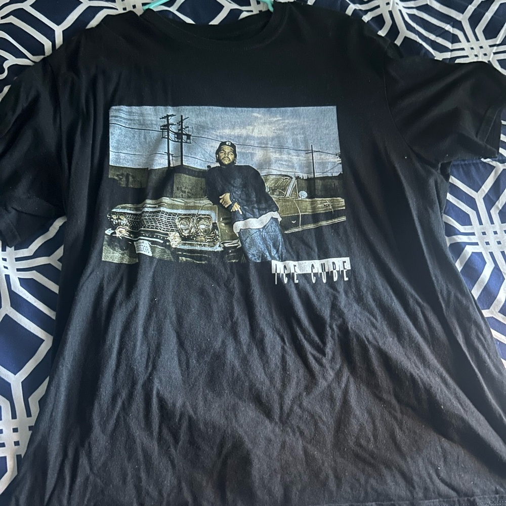 Target Black Short Sleeve Tee with Urban Graphic